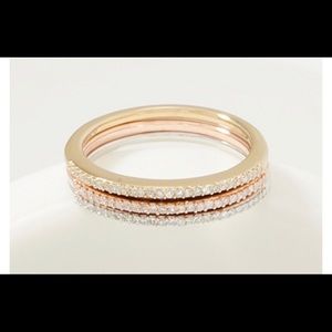 Stackable diamond rings!